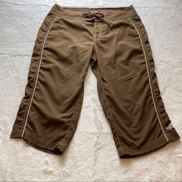 The North Face Brown Capris Length Board Pants Size 2 Brown - Picture 1 of 12